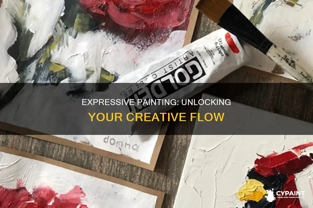 how to paint in an expressive or painterly style