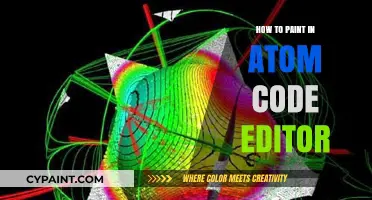 Mastering Artistic Coding: Painting in Atom Code Editor Made Easy