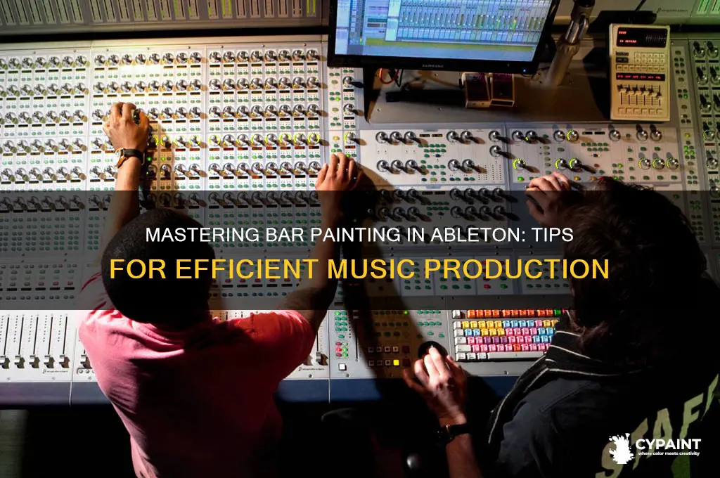 how to paint in bars in ableton