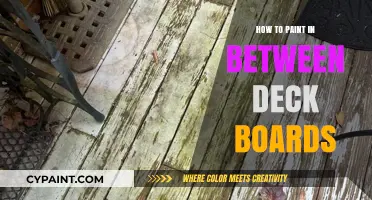 Mastering Deck Painting: Tips for Painting Between Deck Boards