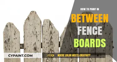 Mastering Fence Painting: Tips for Perfectly Coating Between Boards