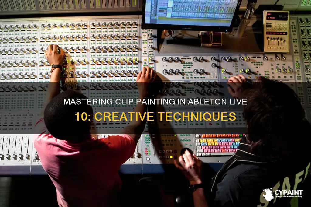 how to paint in clips abletone live 10