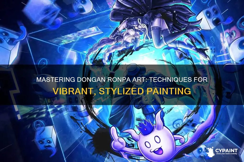 how to paint in dongan ronpa style