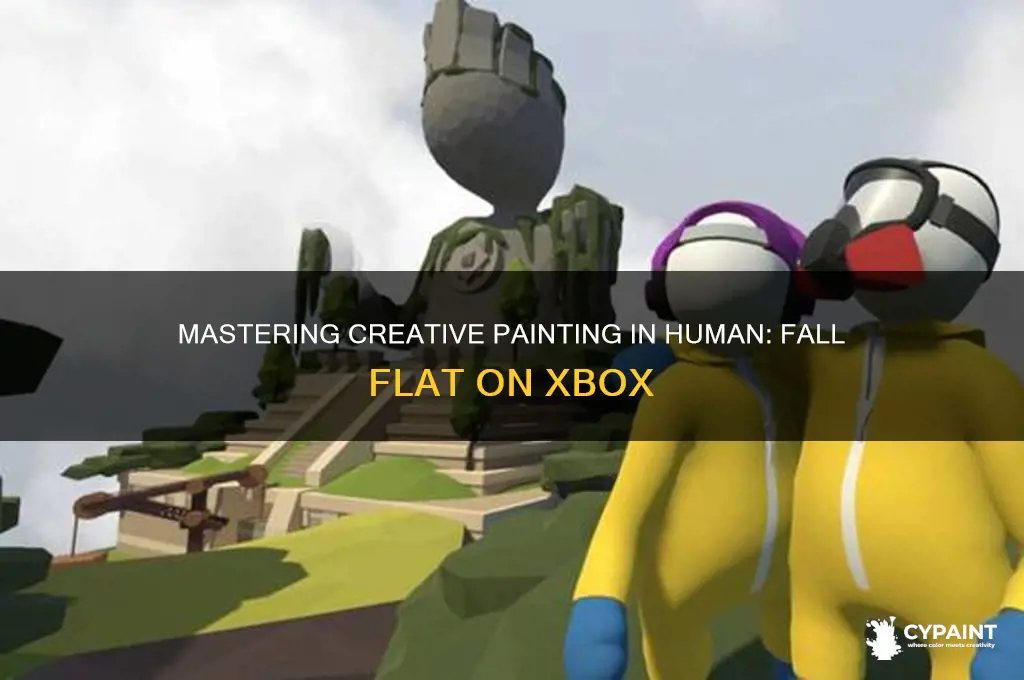 how to paint in human fall flat xbox