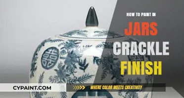 Mastering the Art of Crackle Finish Painting in Jars