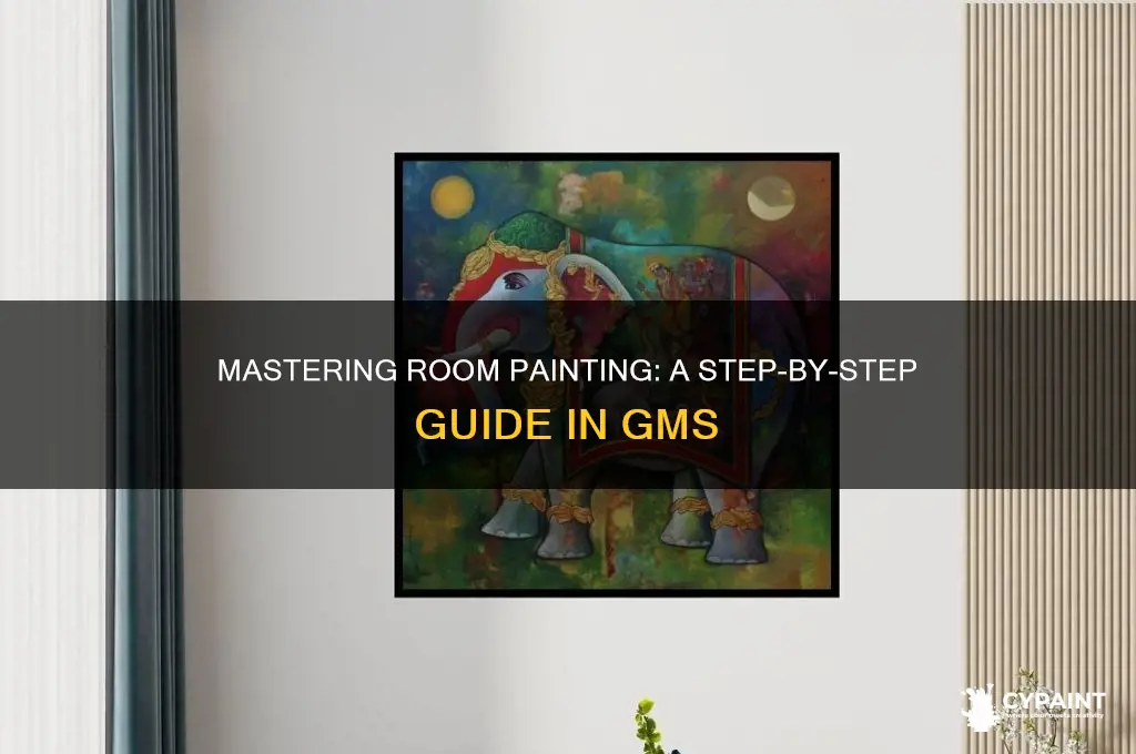 how to paint in room in gms