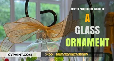 Mastering the Art of Painting Inside Glass Ornaments: A Step-by-Step Guide