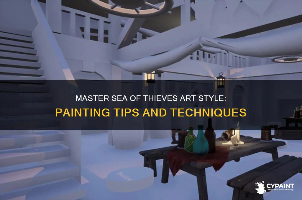 how to paint in the sea of thieves aret style