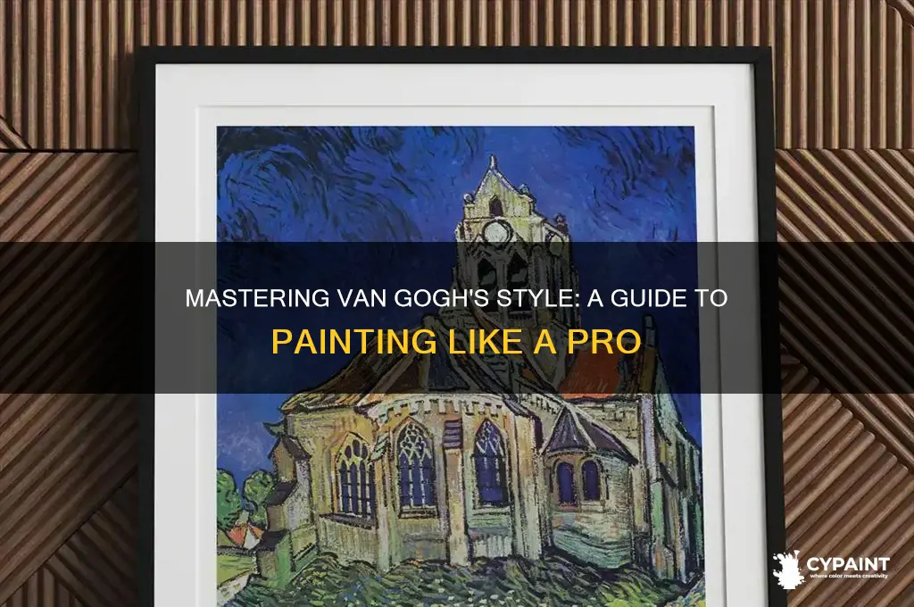 how to paint in the style of van gogh