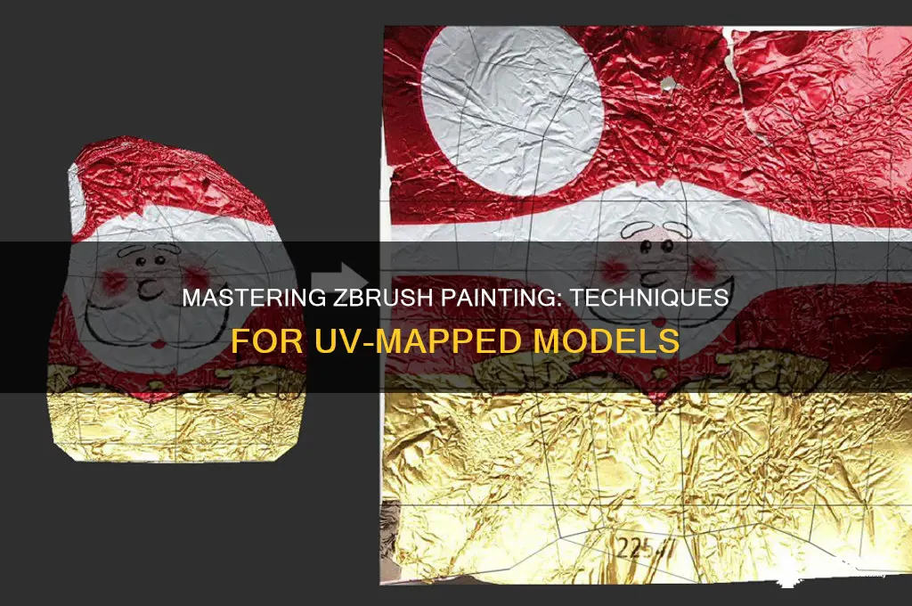 how to paint in zbrush wiyh already uvs
