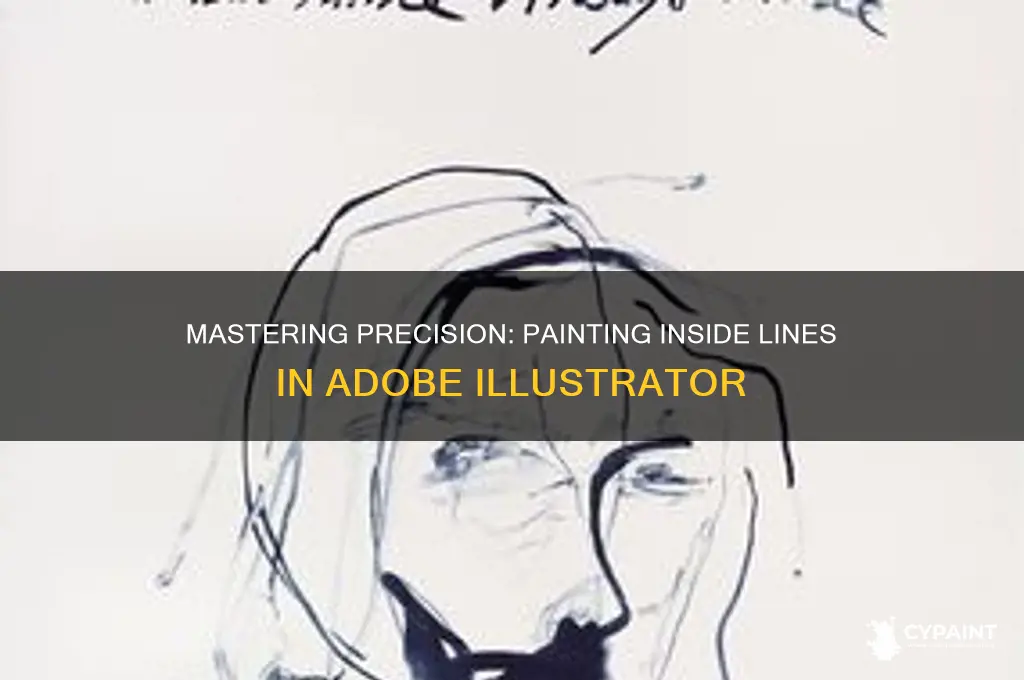 how to paint inside lines in illustrator