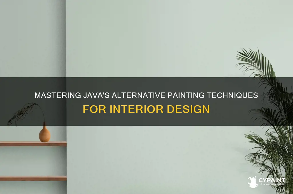 how to paint inside of a different method in java