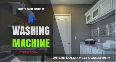 Creative Washing Machine Makeover: Tips for Painting the Interior