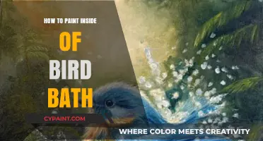 Revitalize Your Bird Bath: Easy Steps to Paint the Interior