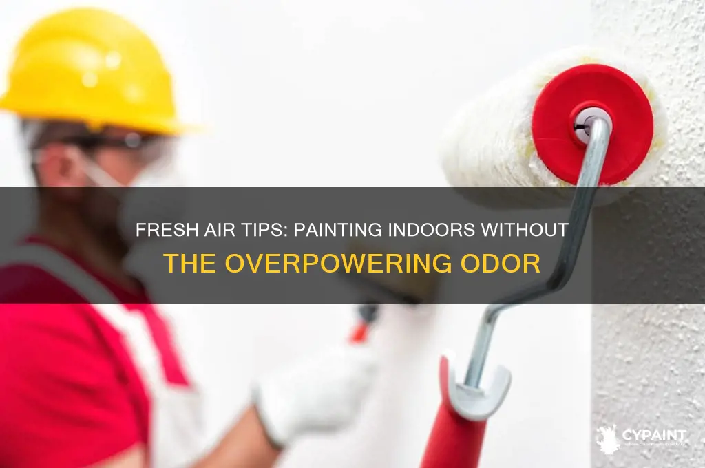 how to paint inside without making it smell too bad
