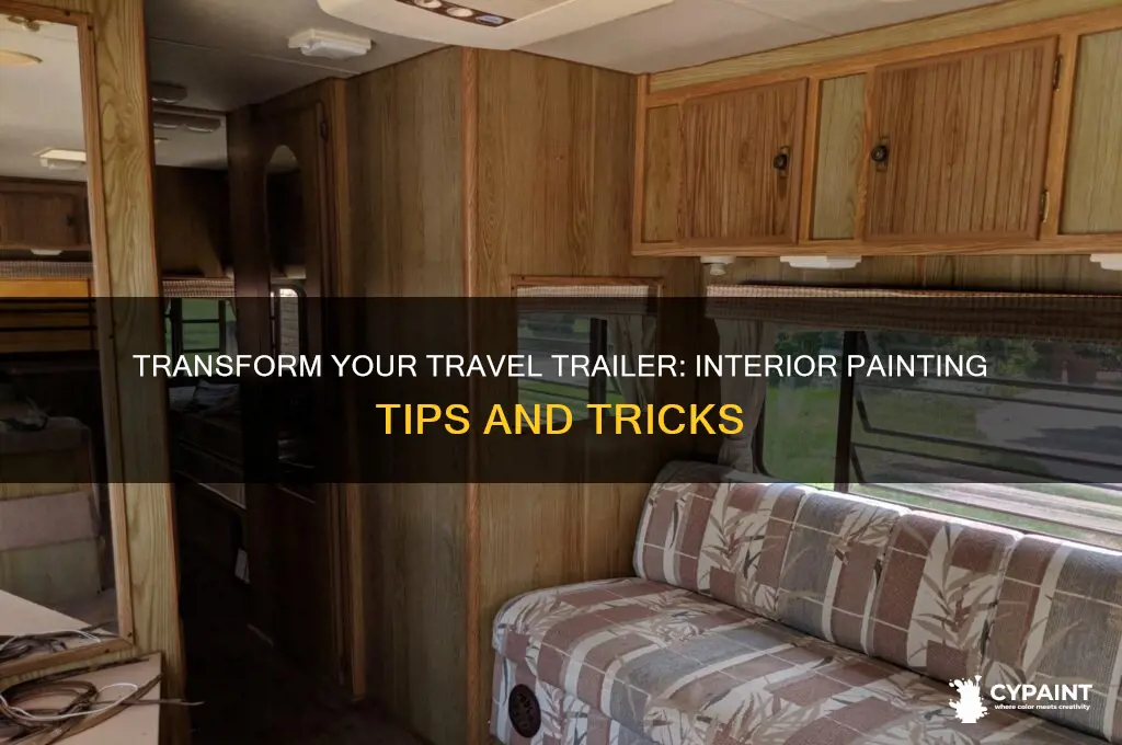 how to paint interior of travel trailer