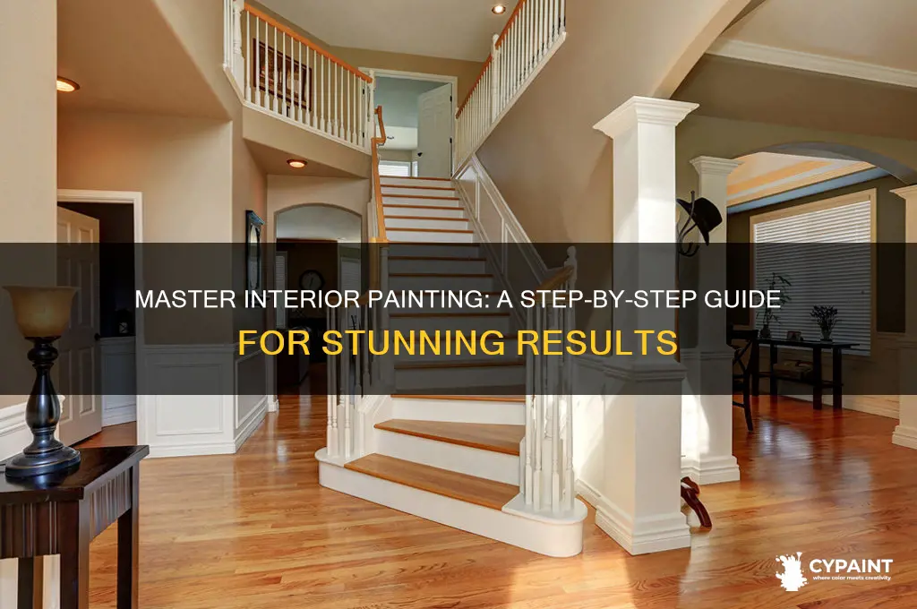 how to paint interior step by step