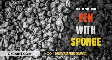 Mastering Iron Fen Painting: Sponge Techniques for Stunning Textures