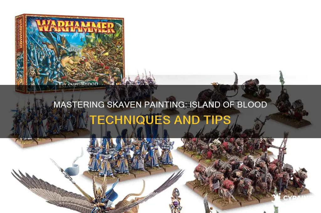 how to paint island of blood skaven