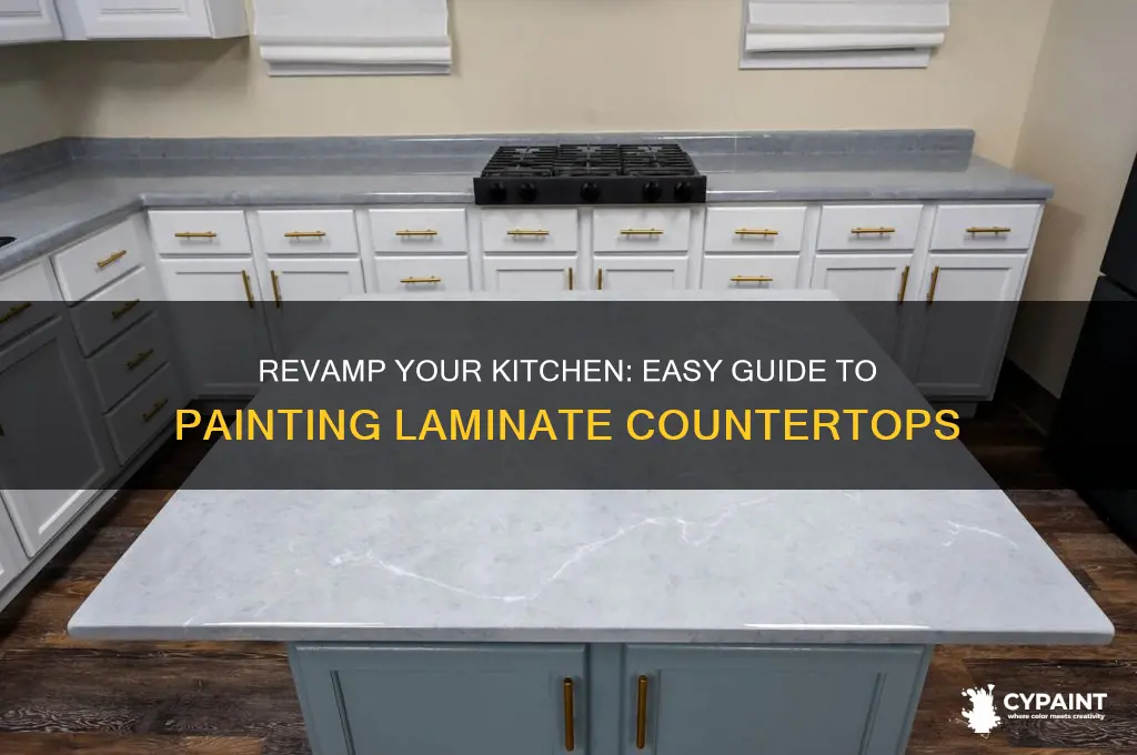 how to paint iver laminate counter top