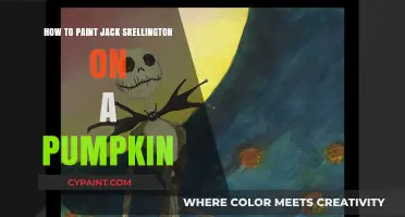 Spooky Pumpkin Art: Painting Jack Skellington Step-by-Step Guide