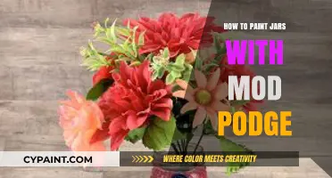 Creative Jar Upcycling: Easy Mod Podge Painting Techniques for Beginners