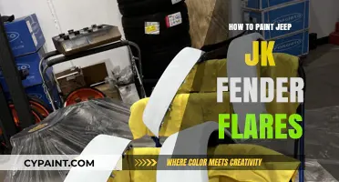 DIY Guide: Painting Jeep JK Fender Flares for a Custom Look