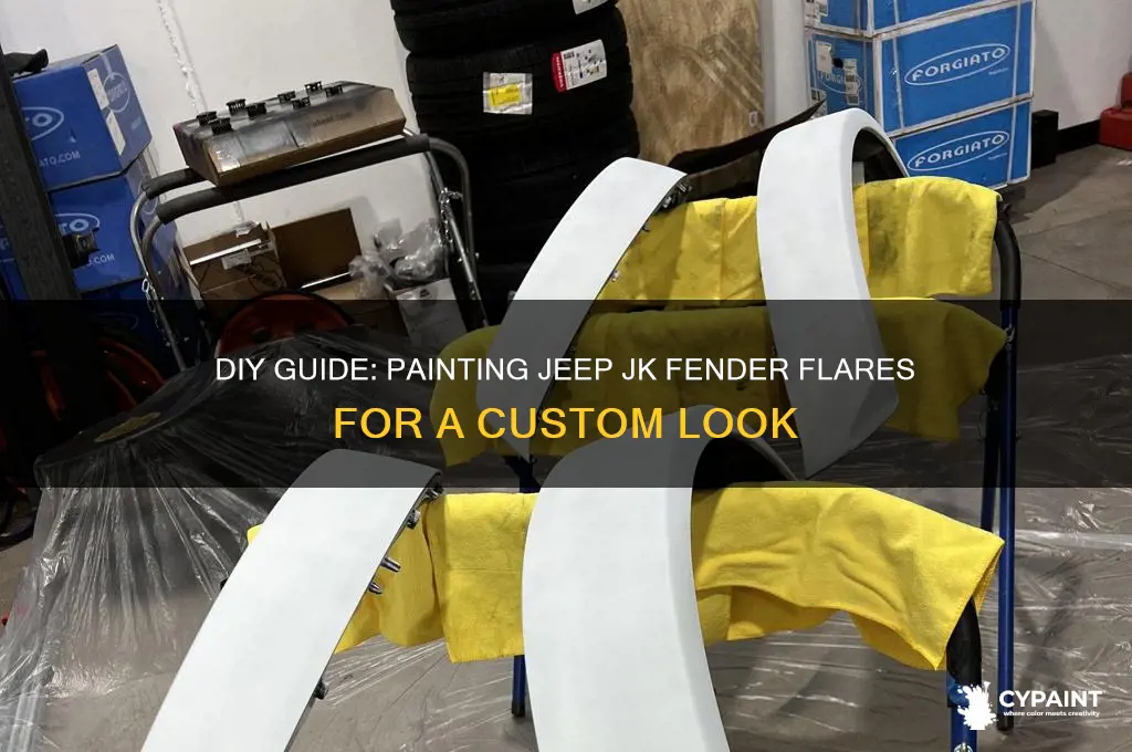 how to paint jeep jk fender flares