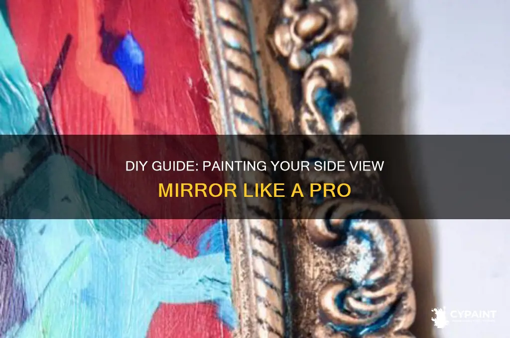 how to paint job side view mirror