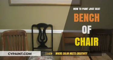 Revamp Your Chair: Easy Steps to Paint Just the Seat Bench