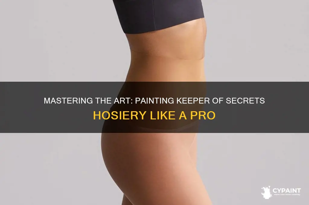 how to paint keeper of secrets hosiery