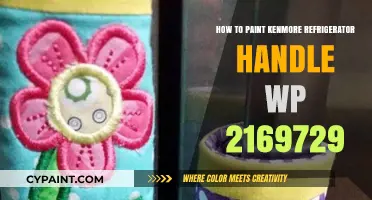 DIY Guide: Painting Your Kenmore Refrigerator Handle WP 2169729