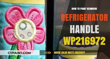 DIY Guide: Painting Your Kenmore Refrigerator Handle WP2169729