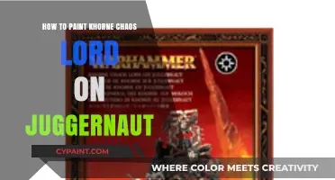 Mastering Khorne Chaos Lord on Juggernaut: A Step-by-Step Painting Guide
