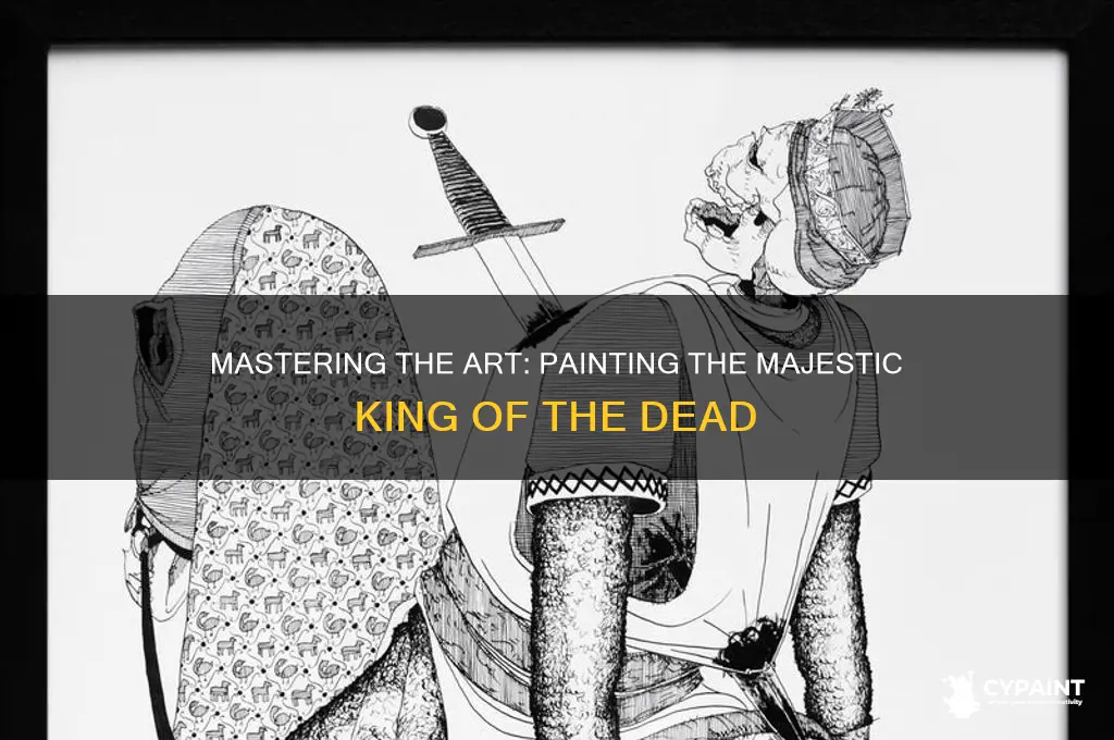 how to paint king of the dead