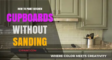 Effortless Kitchen Cupboard Makeover: Paint Without Sanding Tips