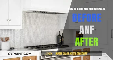 Transform Your Kitchen: Easy Steps to Paint Hardware Before & After