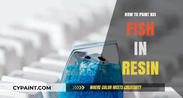 Mastering Resin Art: Techniques for Painting Vibrant Koi Fish