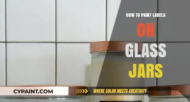 Easy DIY Guide: Painting Custom Labels on Glass Jars