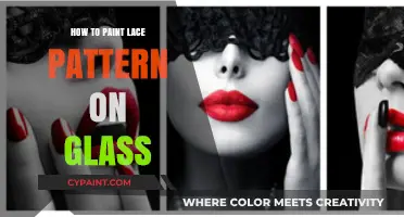 Elegant Glass Art: Mastering Lace Pattern Painting Techniques Step-by-Step