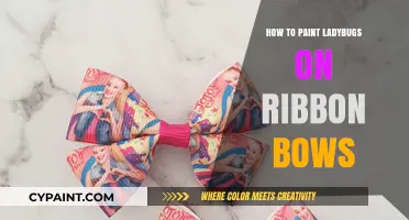 Creative Ladybug Ribbon Bows: Easy Painting Techniques for Crafters