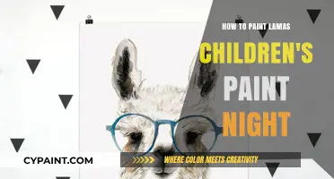 Creative Kids Paint Night: Fun Lama Painting Tutorial for Children