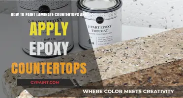 Transforming Laminate Countertops with Paint and Epoxy