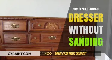 Effortless Laminate Dresser Makeover: Paint Without Sanding in Simple Steps