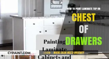 Transforming Laminate Chest of Drawers with Paint