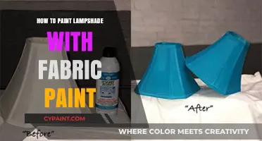 Creative Lampshade Makeover: Painting with Fabric Paint for a Unique Look