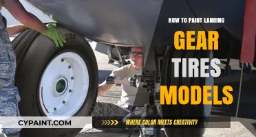 Mastering the Art of Painting Landing Gear Tires for Scale Models