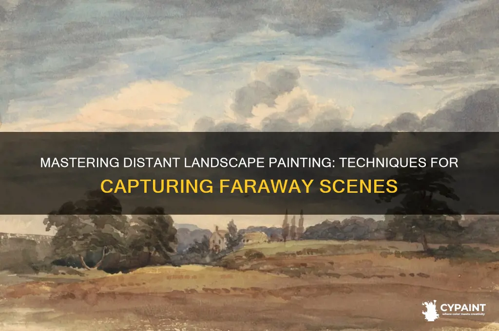 how to paint landscapes from far away
