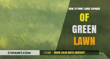 Mastering Lawn Painting: Techniques for Large Green Expanse Creation