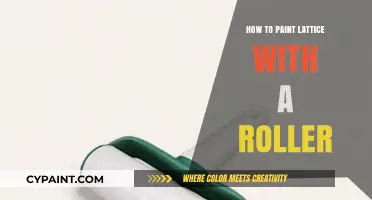 Effortless Lattice Painting: Roller Techniques for Smooth, Even Coverage